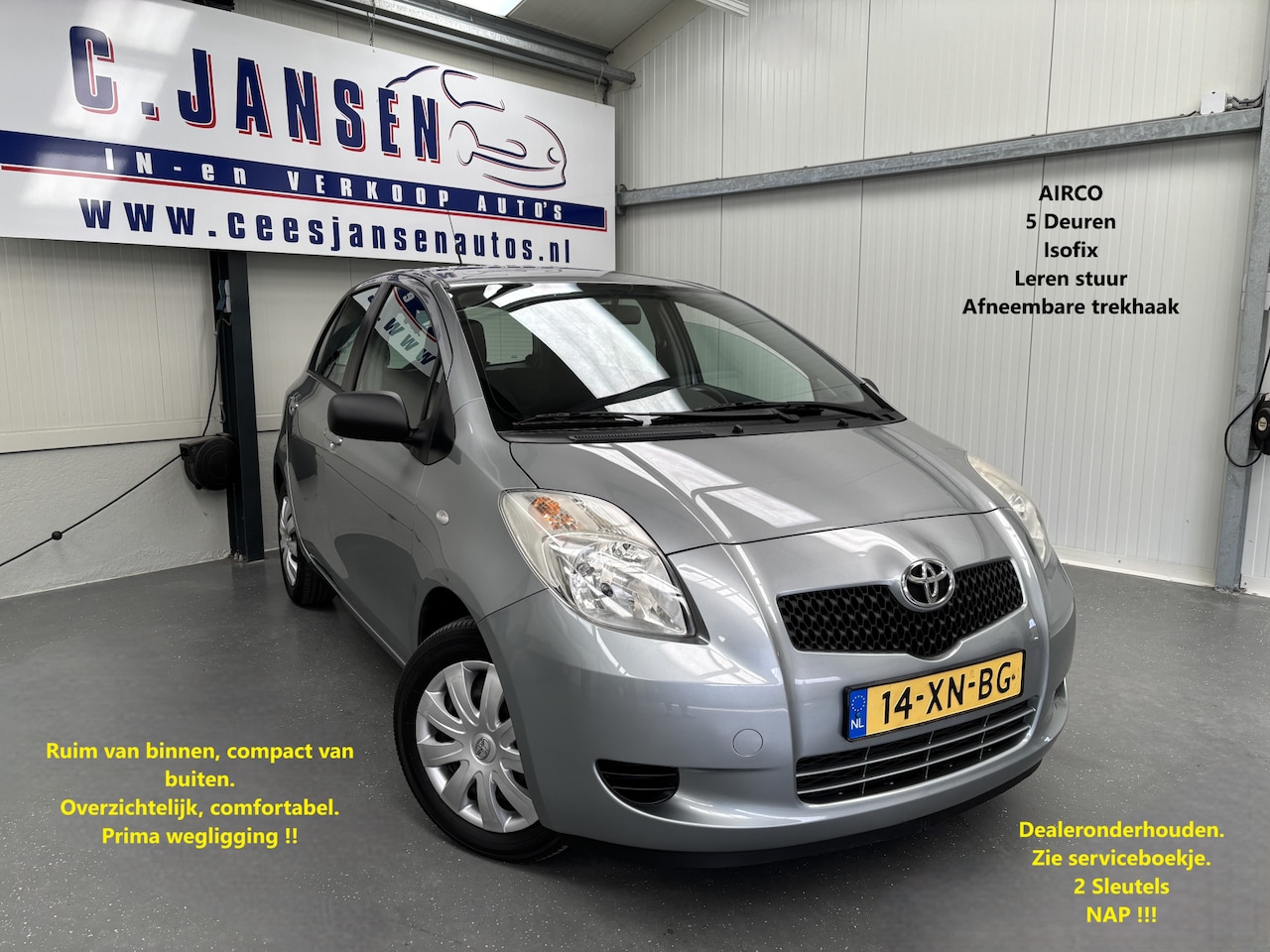 Toyota Yaris - 1.3 VVTi Sol NETTE AUTO !! - AutoWereld.nl