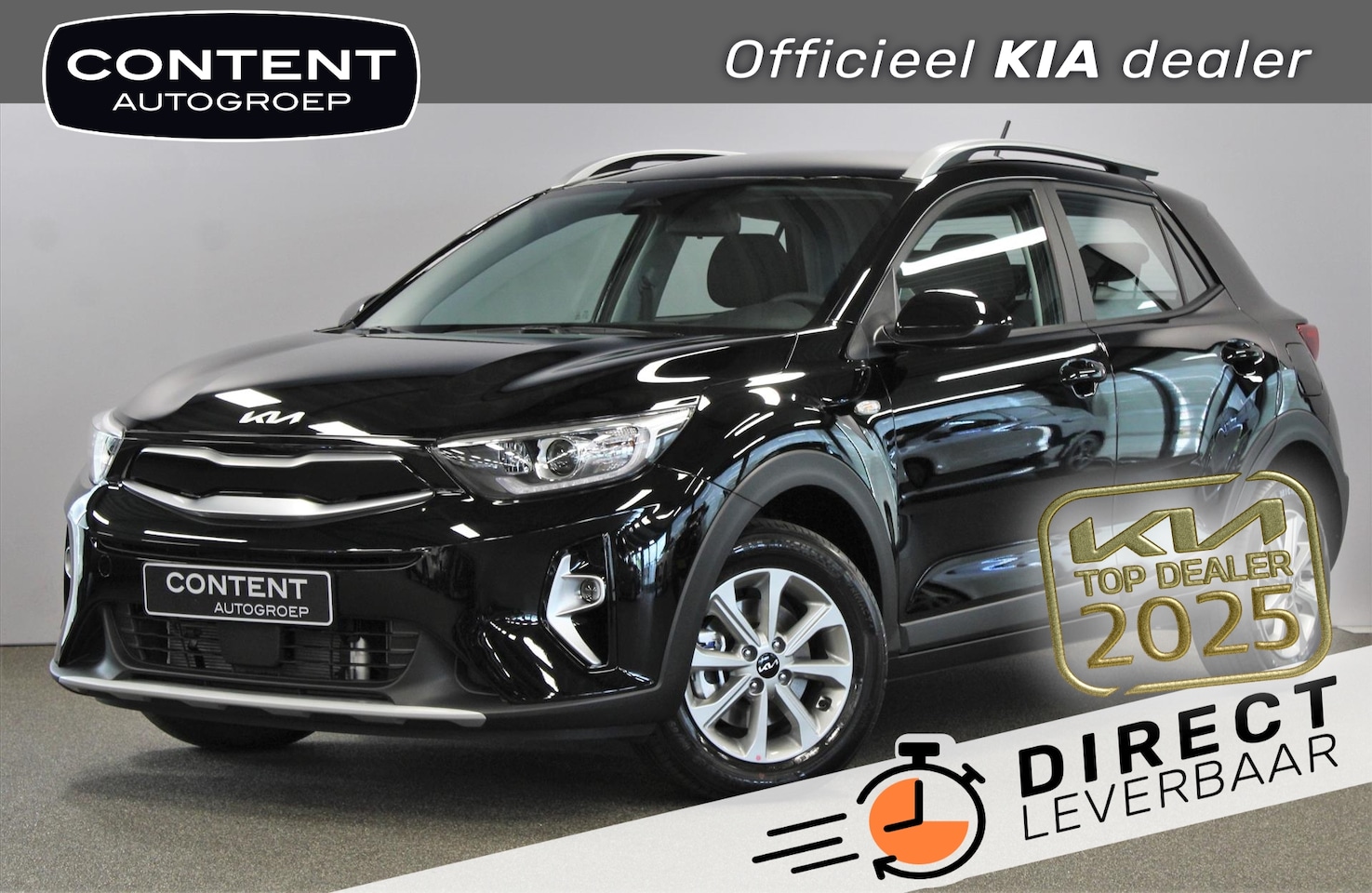 Kia Stonic - 1.0 T-GDi DynamicLine 100PK I DIRECT LEVERBAAR - AutoWereld.nl