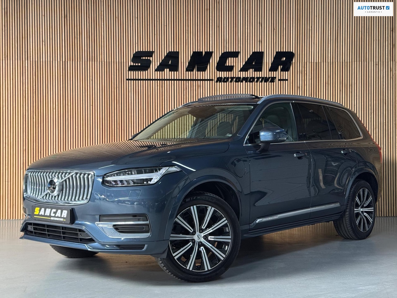 Volvo XC90 - 2.0 T8 Twin Engine AWD Inscription LONG RANGE|LUCHTVERING|TREKHAAK|PANO|360 CAM|H&K - AutoWereld.nl