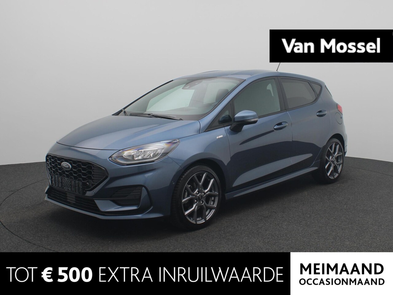 Ford Fiesta - 1.0 EcoBoost ST-Line | ADAPTIEVE CRUISE CONTROL | STOELVERWARMING| ANDROID AUTO / APPLE CA - AutoWereld.nl