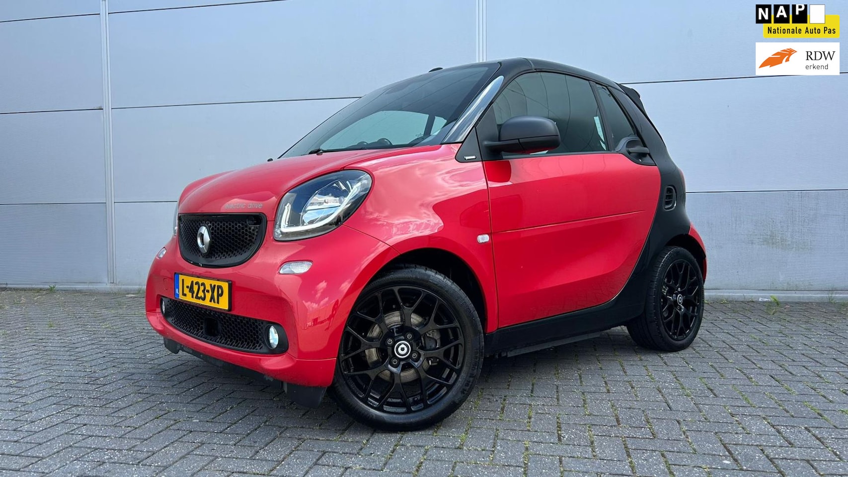 Smart Fortwo cabrio - Electric Drive Edition, Stoelverwarming, Brabus velgen - AutoWereld.nl