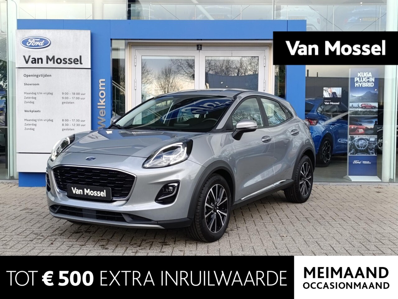 Ford Puma - 1.0 EcoBoost Hybrid Titanium Navigatie | Cruise control | Airco | PDC | LMV | Apple carpla - AutoWereld.nl