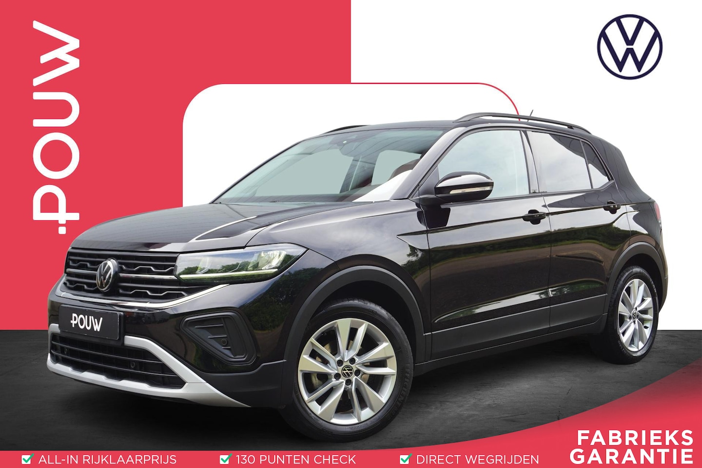 Volkswagen T-Cross - 1.0 TSI 95pk Life Edition | Achteruitrijcamera | Stoelverwarming | Navigatie - AutoWereld.nl