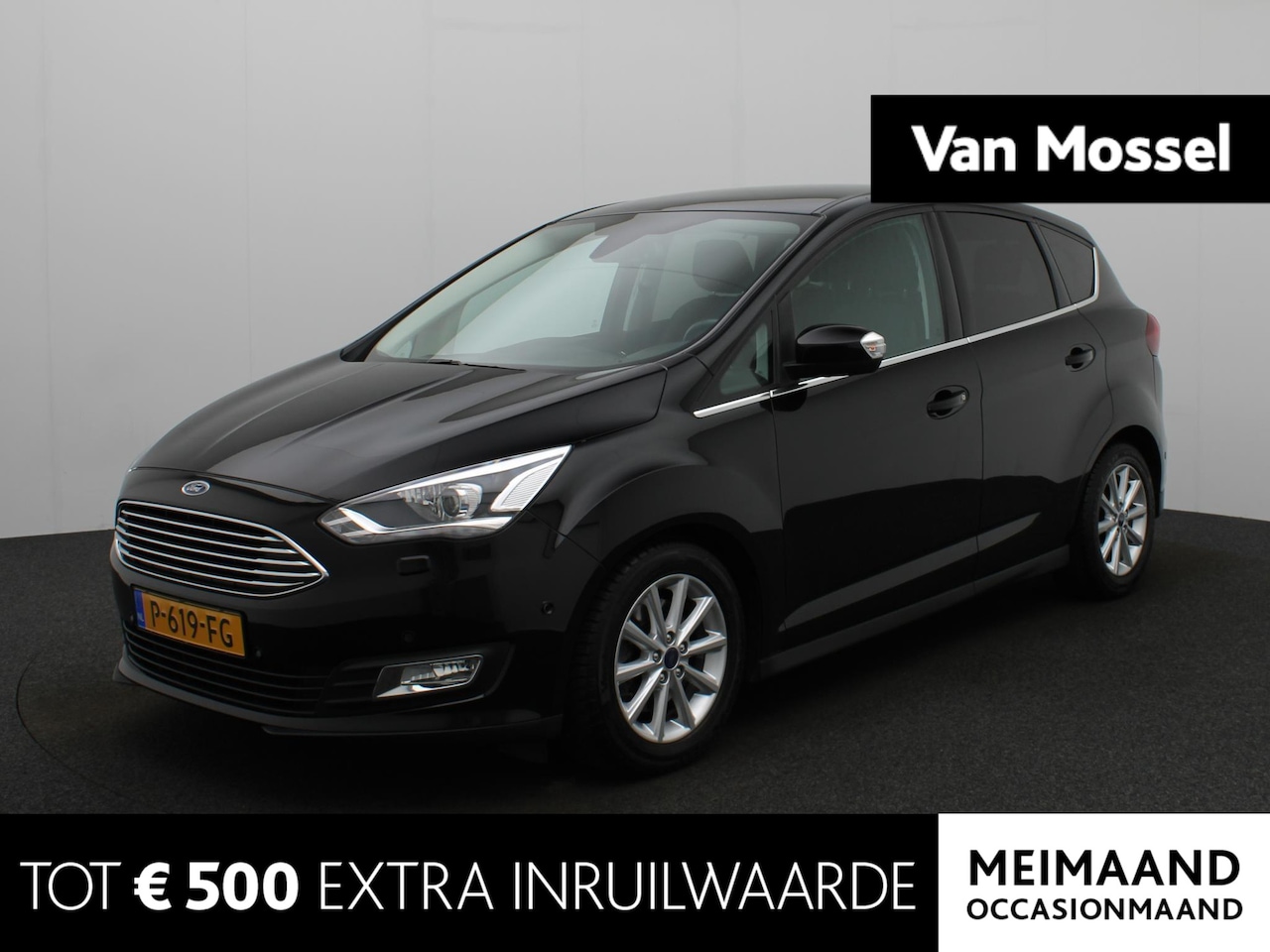 Ford C-Max - 1.5 Titanium | Automaat | Xenon | Stoel/stuur voorruitverwarming | Elektrische achterklep - AutoWereld.nl