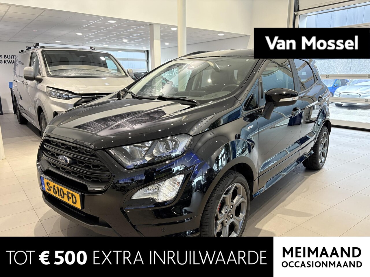 Ford EcoSport - 1.0 EcoBoost ST-Line | CLIMA | CAMERA | STOEL STUUR EN VOORRUITVERWARMING | B&O AUDIO - AutoWereld.nl