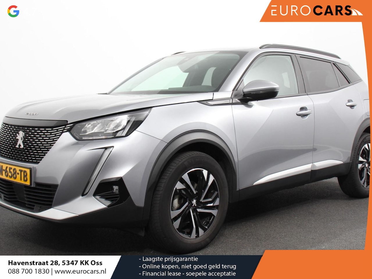 Peugeot 2008 - 1.2 PureTech Allure Climate control Cruise control LED Achteruitrijcamera Navigatie Apple - AutoWereld.nl