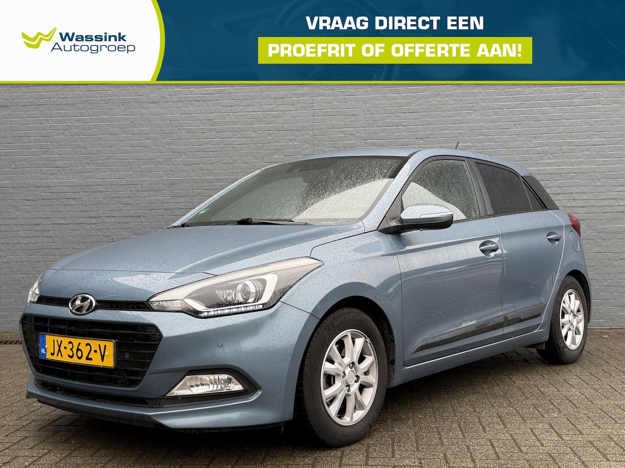Hyundai i20 - 1.0 T-GDI Blue 100PK Go! | Lichtmetalen Velgen | Privacy Glass | Navigatie - AutoWereld.nl