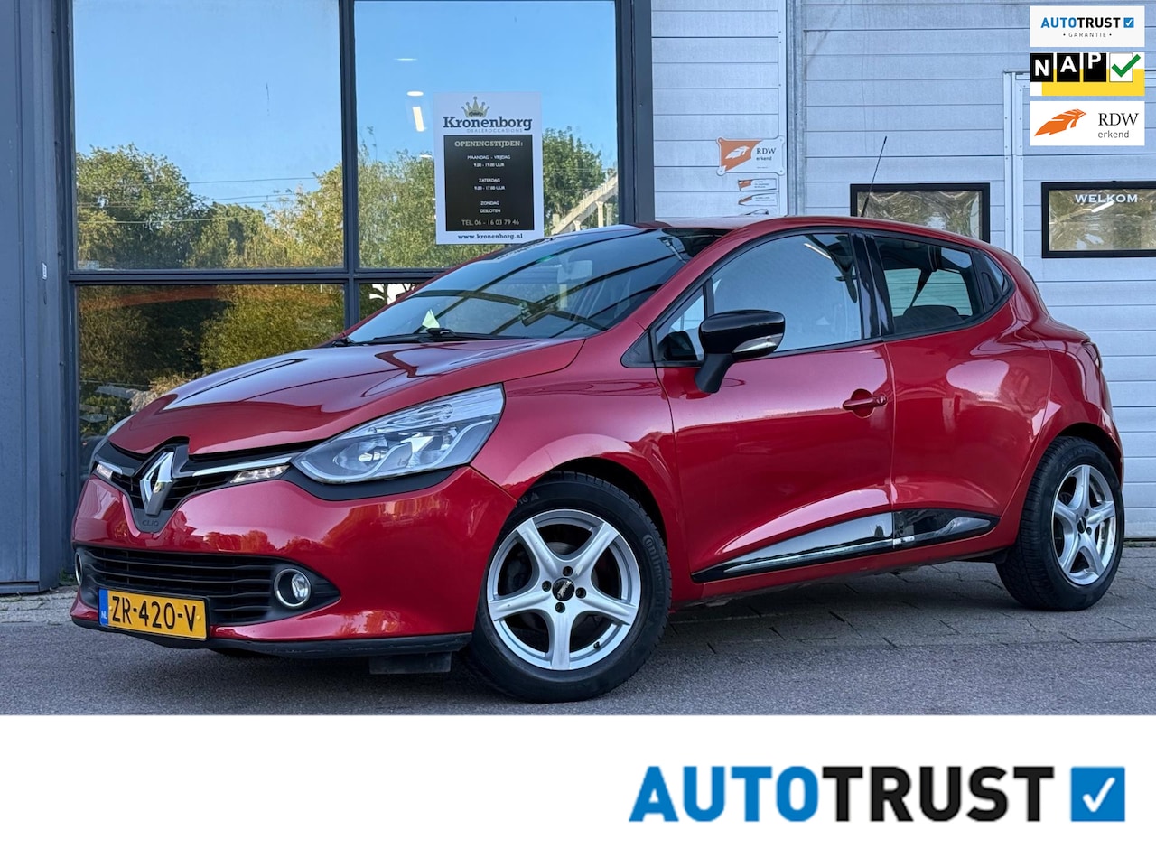Renault Clio - 1.2 Dynamique 1.2 Dynamique, AUTOMAAT, NAP, APK - AutoWereld.nl