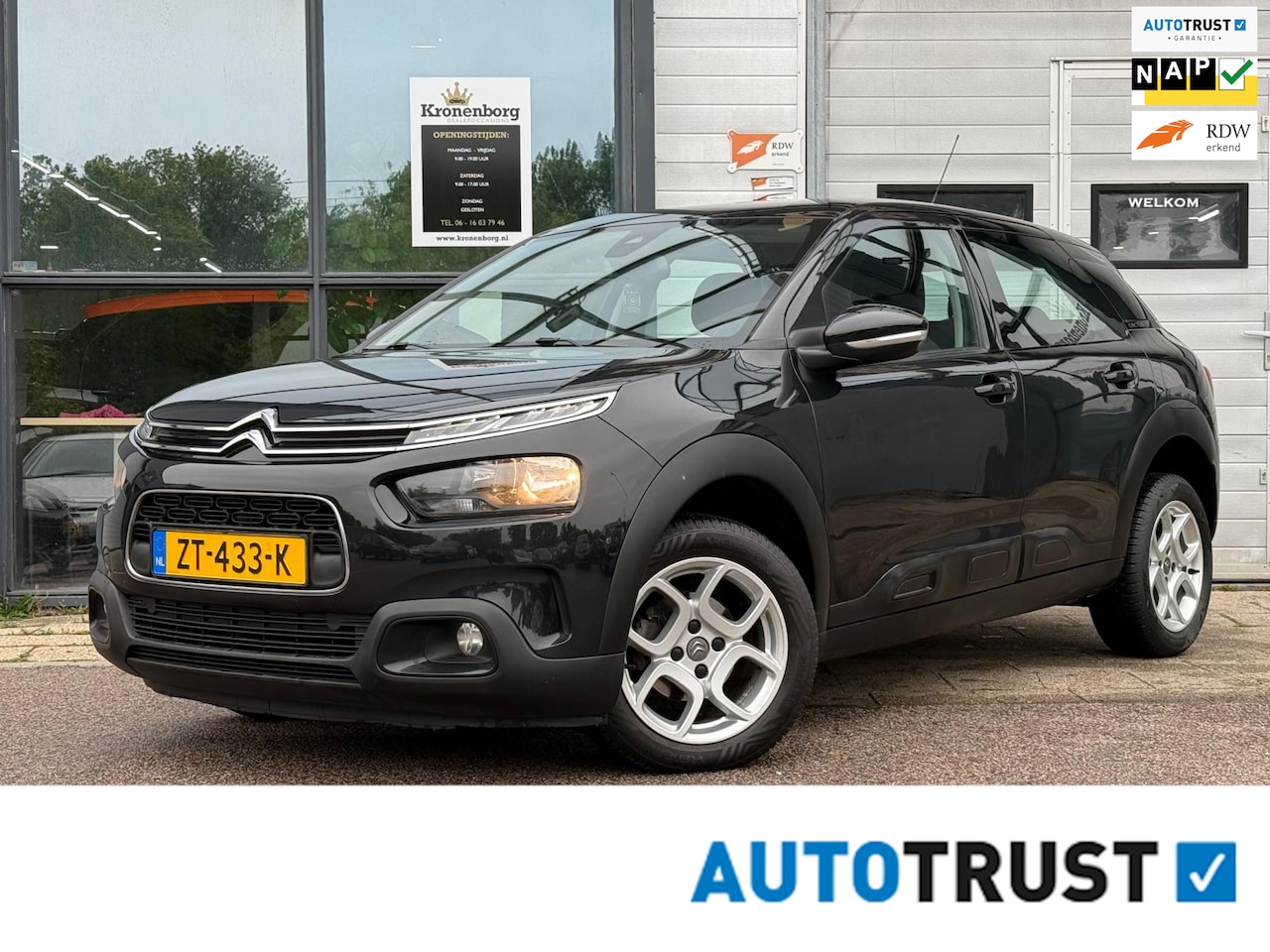Citroën C4 Cactus - 1.2 PureTech Business 1.2 PureTech Business, CARPLAY, NAP, CRUISECR - AutoWereld.nl