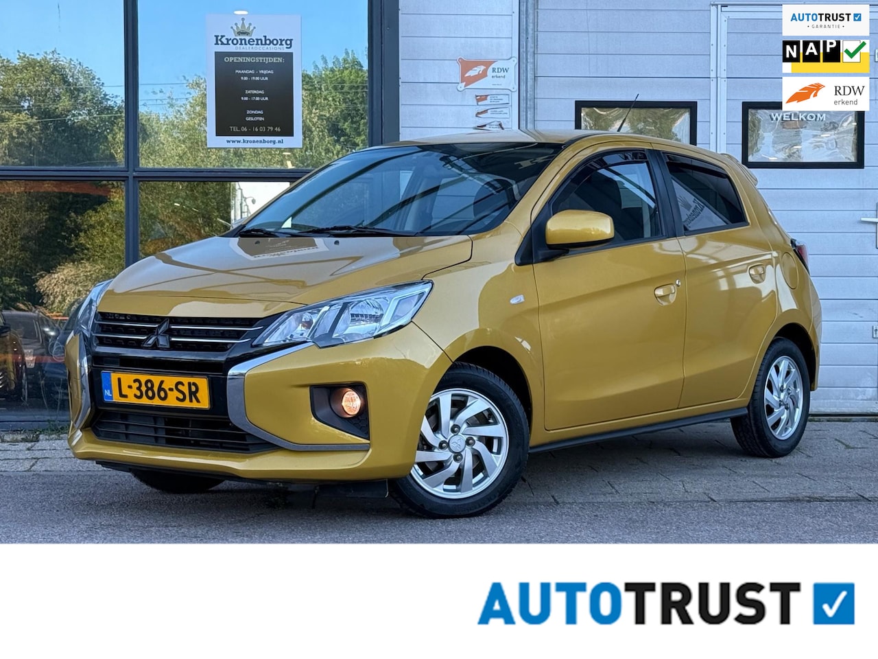 Mitsubishi Space Star - 1.2 Active 1.2 Active, CRUISECR, NAP, NAVI - AutoWereld.nl