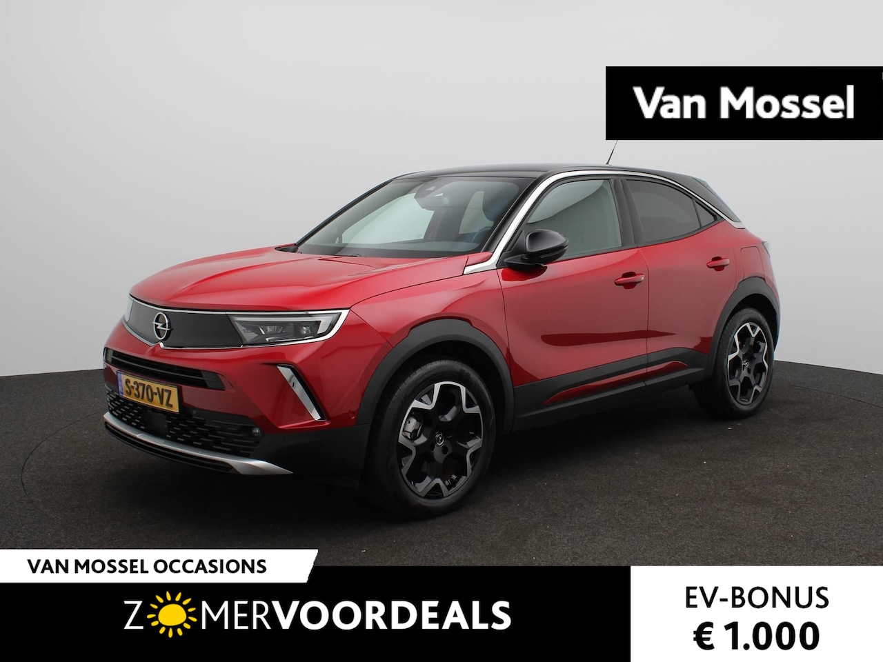 Opel Mokka - 50-kWh Ultimate | ALCANTARA | ADAPTIVE CRUISE CONTOL | NAVIGATIE | STOEL & STUURVERWARMING - AutoWereld.nl