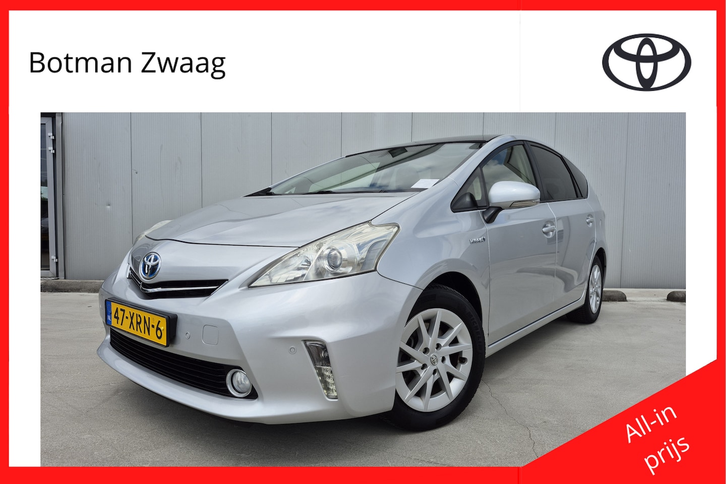 Toyota Prius Wagon - 1.8 Hybrid Aspiration Automaat | 7-persoons | Trekhaak | - AutoWereld.nl