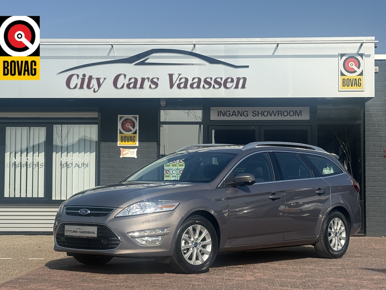Ford Mondeo Wagon - 1.6 EcoBoost Titanium 161 pk org nl auto nap logisch navigatie climate ctr cruise ctr lmv - AutoWereld.nl