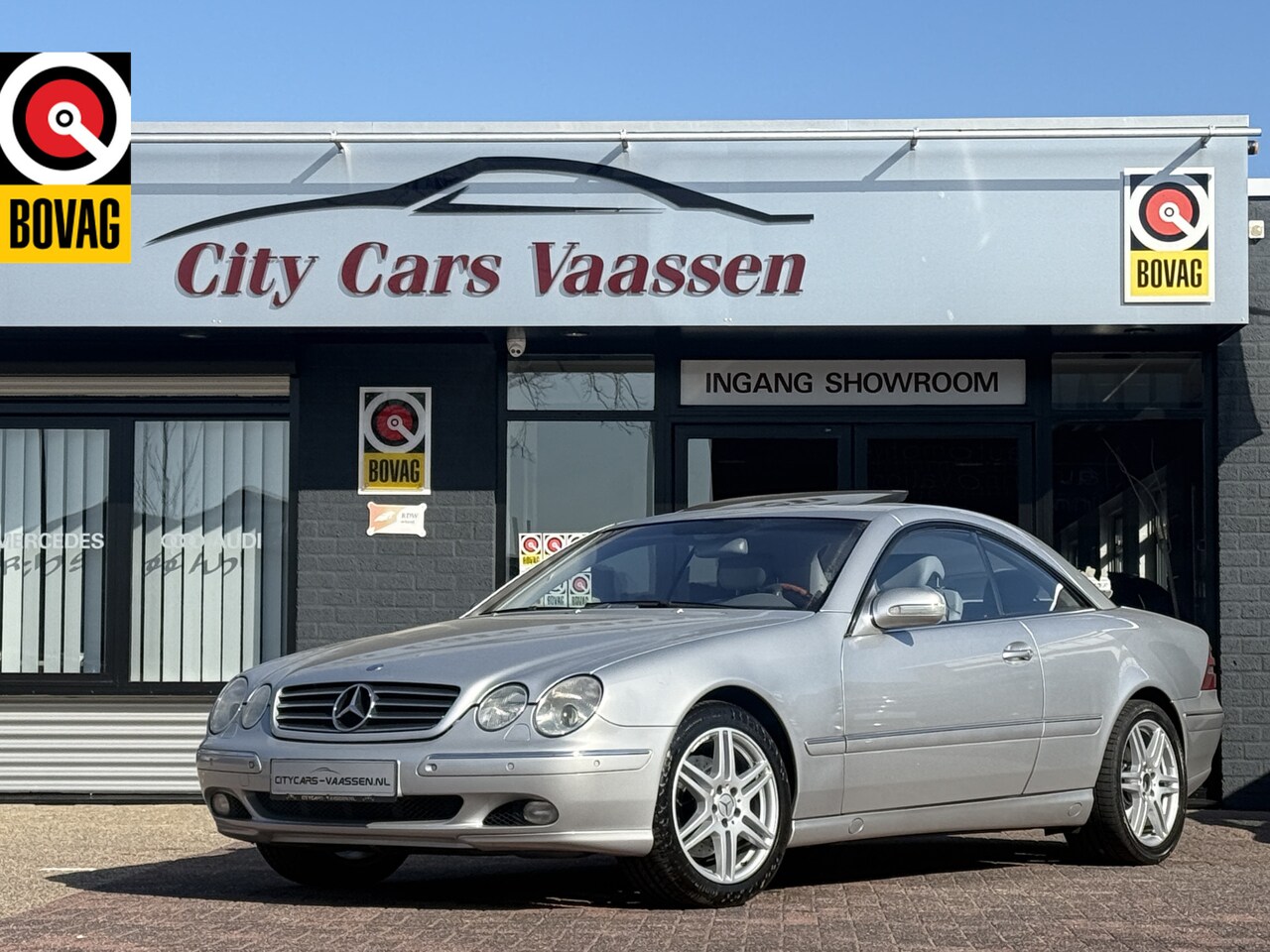 Mercedes-Benz CL-klasse - 500 306 pk youngtimer org nl auto nap logisch navigatie schuif-kanteldak climate ctr cruis - AutoWereld.nl