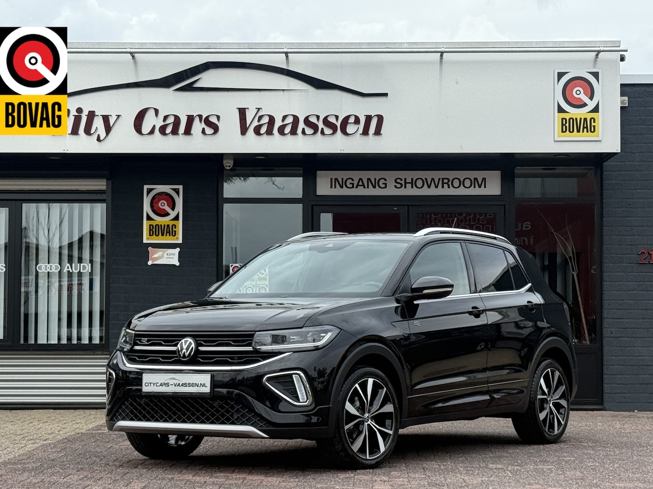 Volkswagen T-Cross - 1.5 TSI R-Line automaat 150 pk full options navigatie camera climate ctr cruise ctr dagrij - AutoWereld.nl
