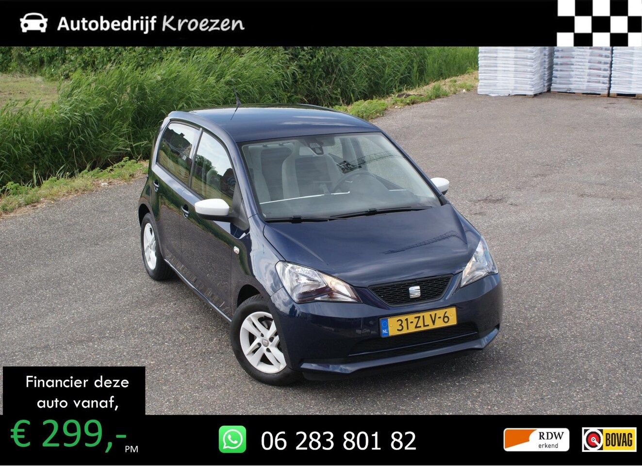 Seat Mii - 1.0 @Mii | Org NL | Navigatie | Airco | Volledig Onderhouden | - AutoWereld.nl