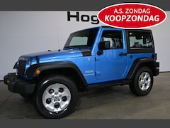 Jeep Wrangler - 3.8 4x4 Automaat Airco Leder Trekhaak Rijklaarprijs Inruil Mogelijk
