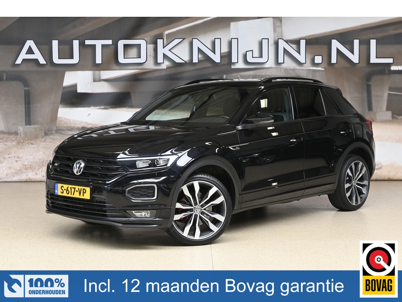 Volkswagen T-Roc - 1.5 TSI 150pk R-Line / Sport Business R | LED | Elek. klep | Camera | Trekhaak | 100% (Dea - AutoWereld.nl