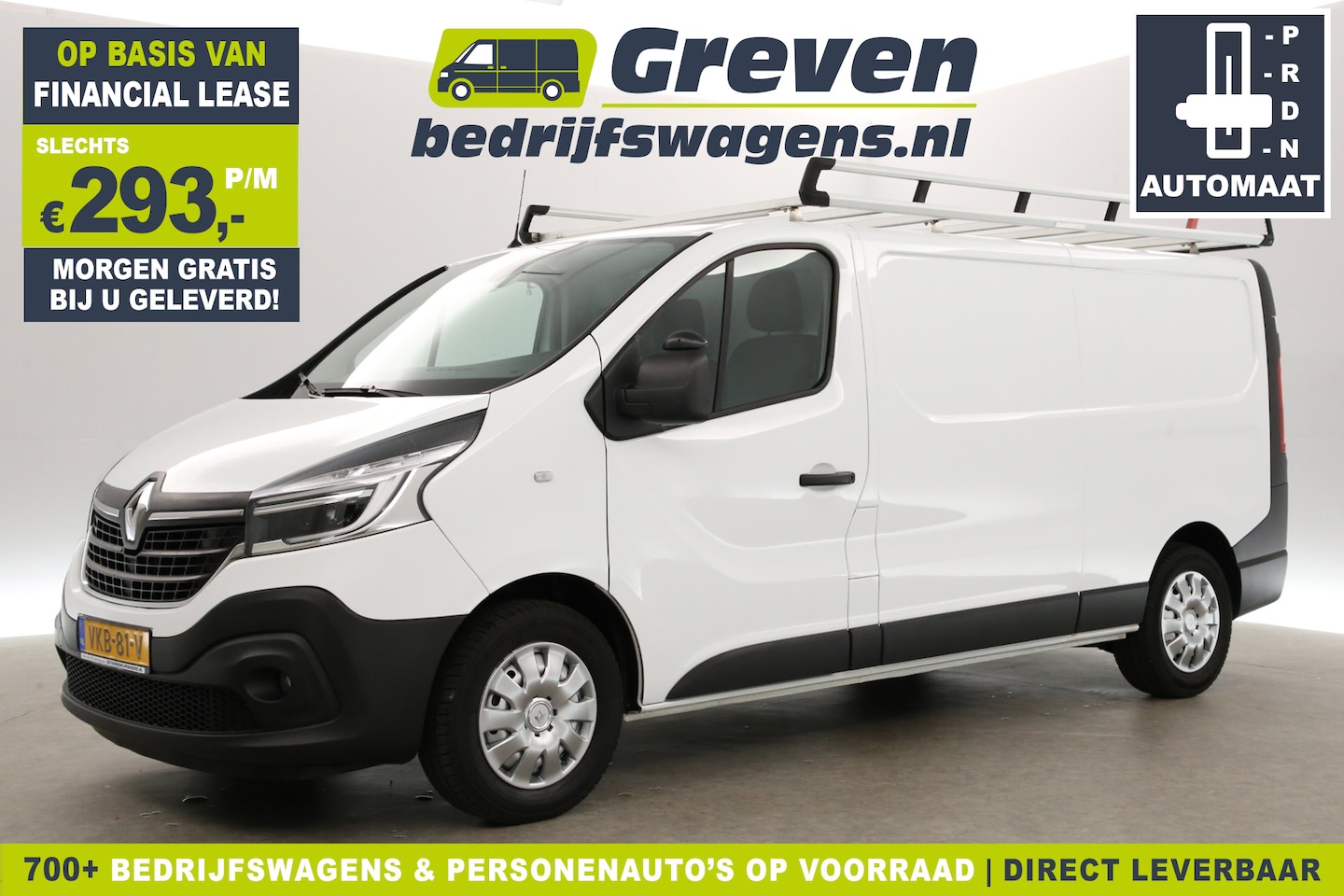 Renault Trafic - 2.0 dCi L2H1 145PK Automaat Airco Camera Cruise Carplay Imperiaal Trekhaak Navi PDC 3 Pers - AutoWereld.nl