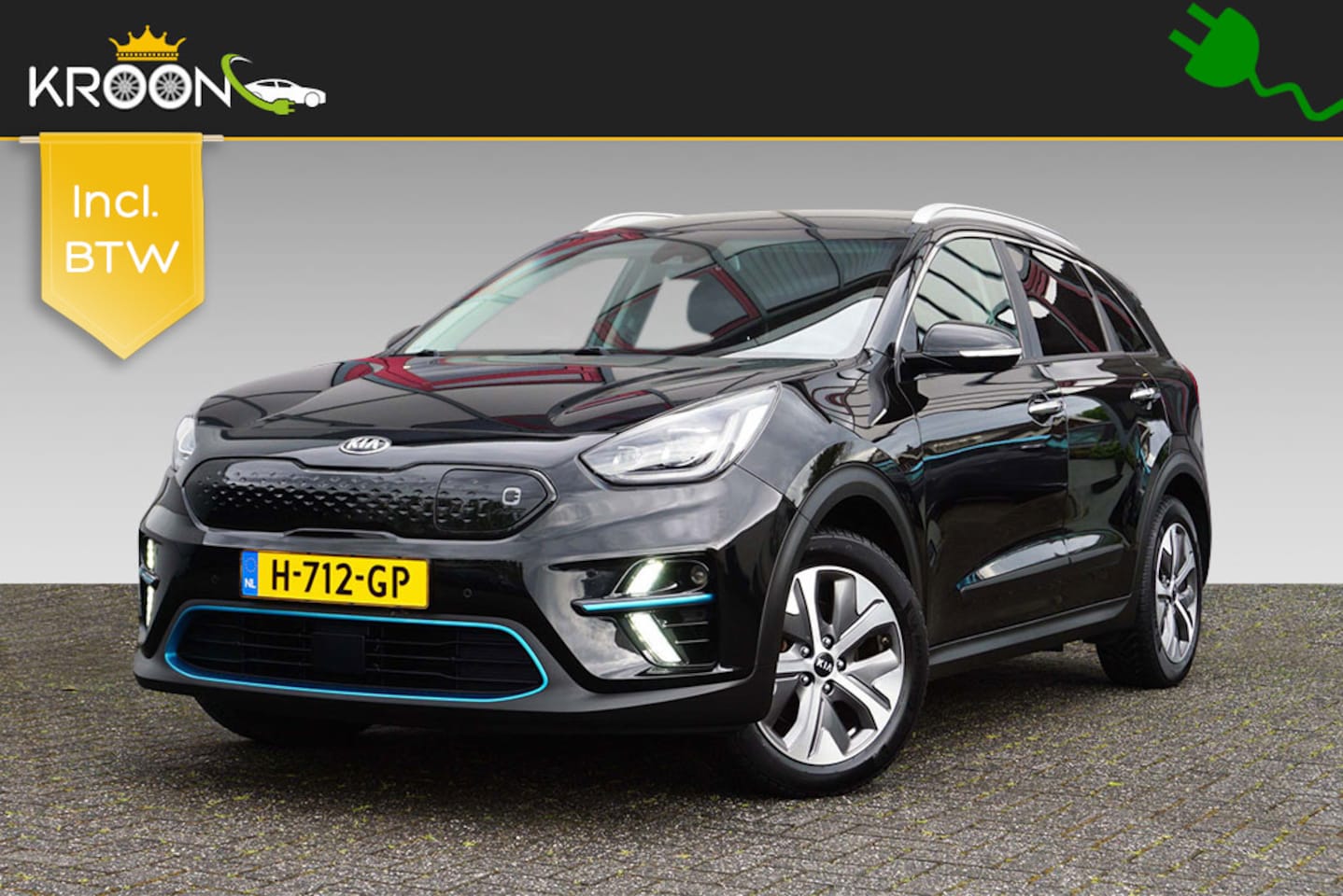 Kia e-Niro - ExecutiveLine 64 kWh SOH 100% Leer - AutoWereld.nl