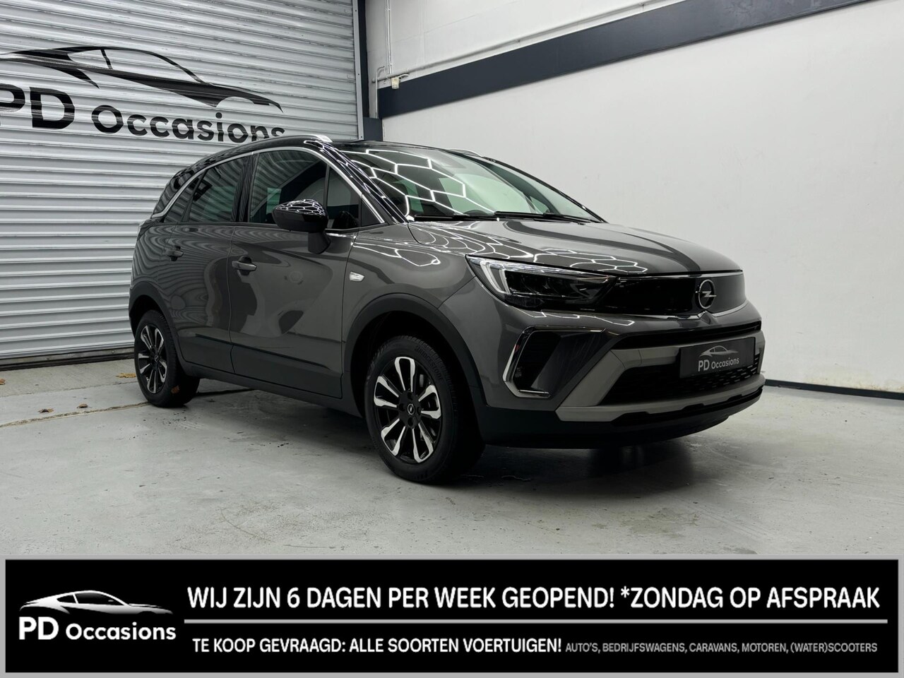 Opel Crossland - 1.2 Turbo Elegance Winter pakket - Half leder - 2JR Garan. - Carplay - AutoWereld.nl