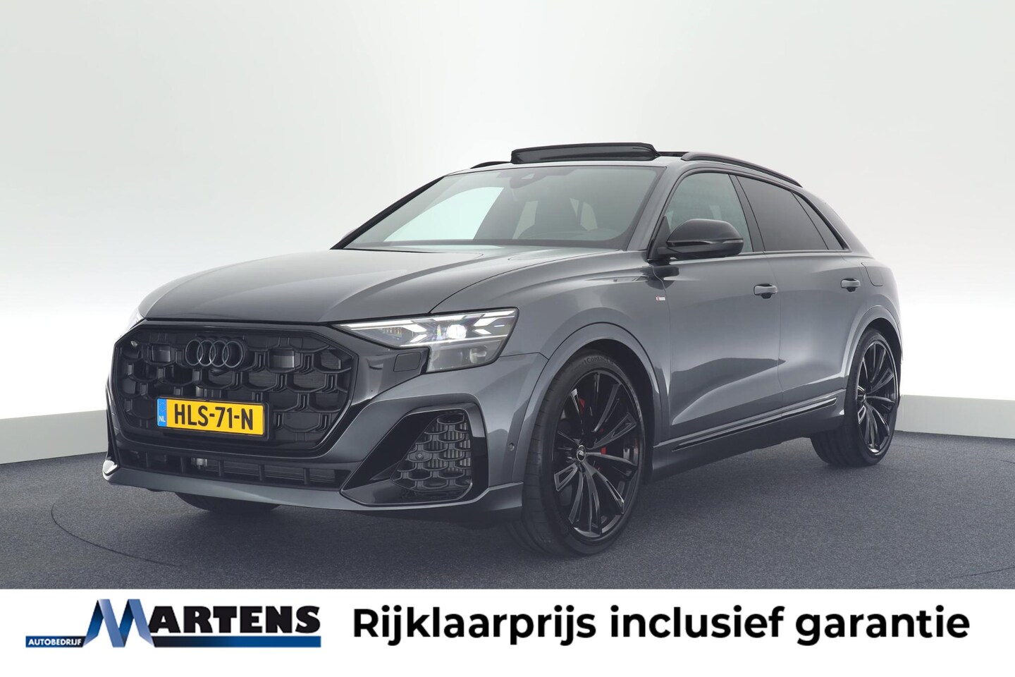 Audi Q8 - 60 TFSI e 490pk quattro Pro Line S Competition Trekhaak 360Camera Leder Head-Up B&O Laser - AutoWereld.nl
