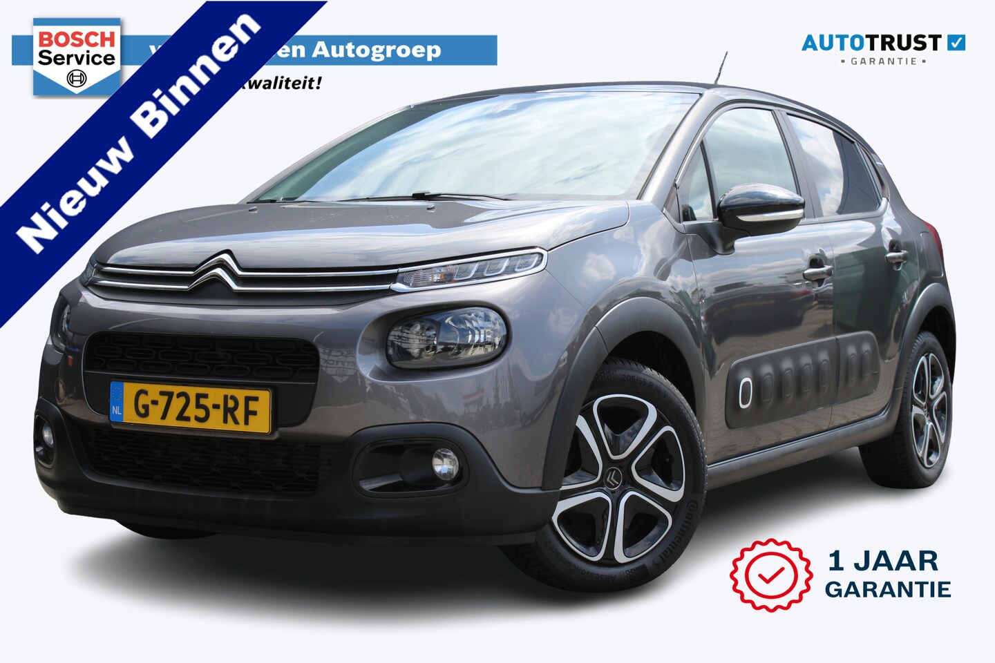 Citroën C3 - 1.2 PureTech S&S Feel Edition | Incl. 12 maanden garantie | Navigatie | Apple carplay/Andr - AutoWereld.nl