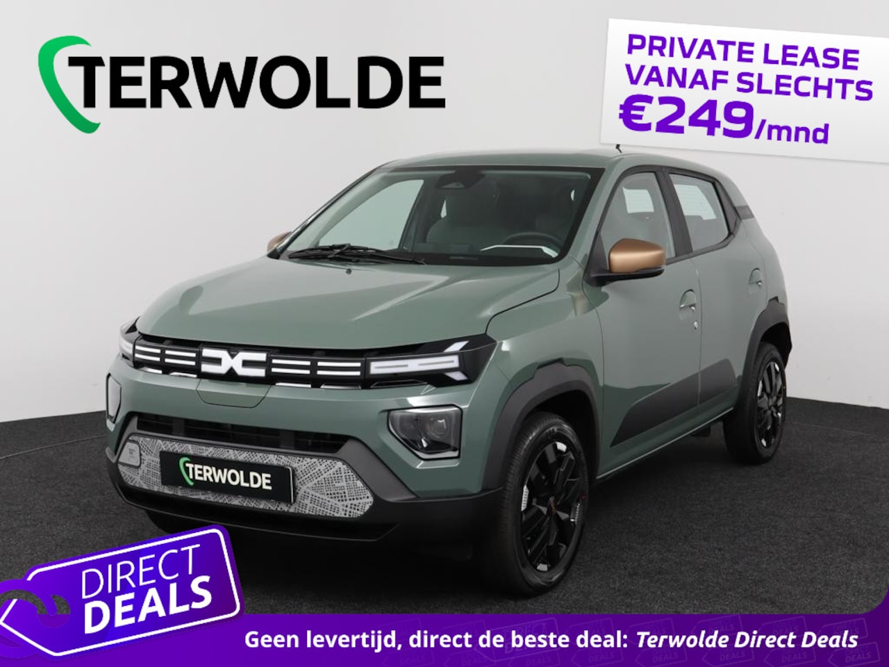 Dacia Spring - Extreme 65 26.8 kWh DC Lader | Cruise Control met snelheidsbegrenzer | ISOFIX-bevestigings - AutoWereld.nl