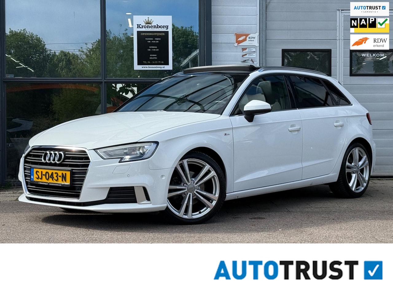 Audi A3 Sportback - 1.4 TFSI CoD Sport S Line Edition 1.4 TFSI CoD Sport S Line Edition, PANO, NAP - AutoWereld.nl