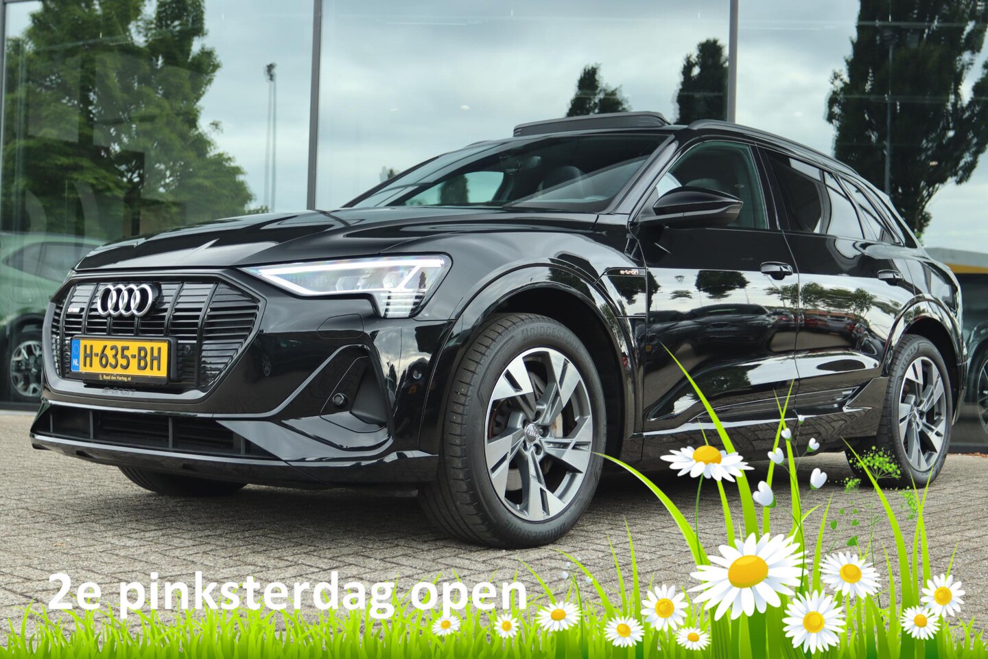 Audi e-tron - 50 QUATTRO S-LINE LAUNCH EDITION BLACK | PANO | ORIG NL | AD. CRUISE | MEMORY | CARPLAY | - AutoWereld.nl