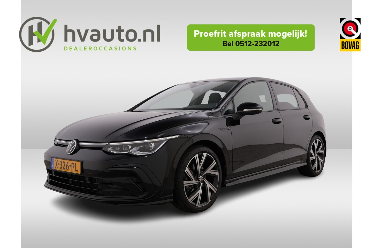 Volkswagen Golf - 1.5 eTSI R-LINE DSG7 | Navi | 18 inch | Privacy Glass | Trekhaak - AutoWereld.nl