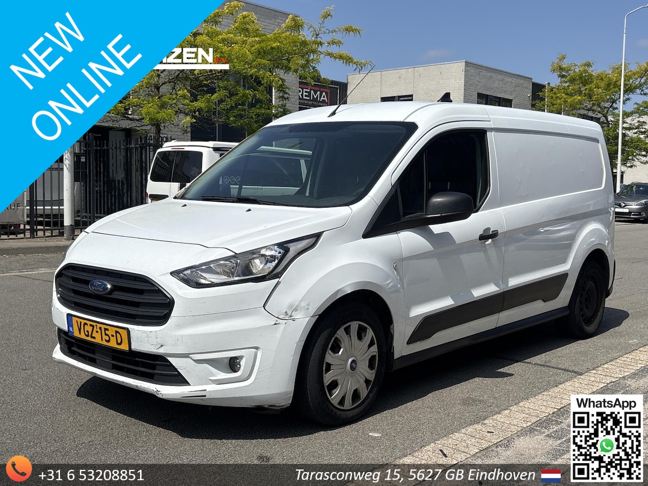 Ford Transit Connect - 1.5 EcoBlue L2 Trend | € 3.850,- NETTO! | Euro 6 | MOTOR DEFECT | Leder | Airco | - AutoWereld.nl