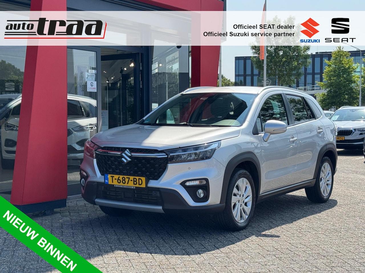 Suzuki S-Cross - 1.4 Boosterjet Select Smart Hybrid / CAMERA / STOELVERW. / LED VERLICHTING / - AutoWereld.nl