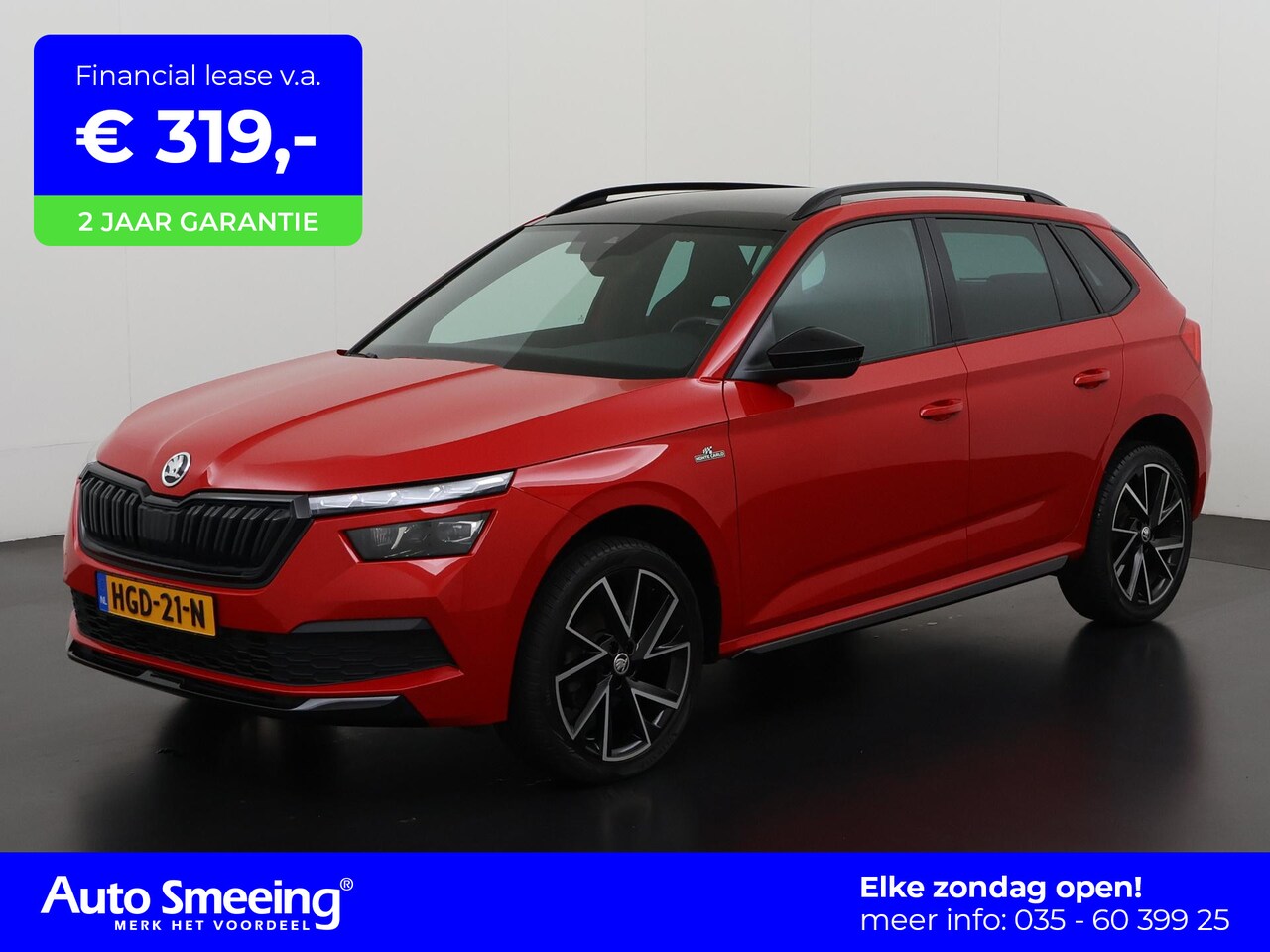 Skoda Kamiq - 1.0 TSI Monte Carlo DSG | Panoramadak | Stoelverwarming | Zondag Open! - AutoWereld.nl