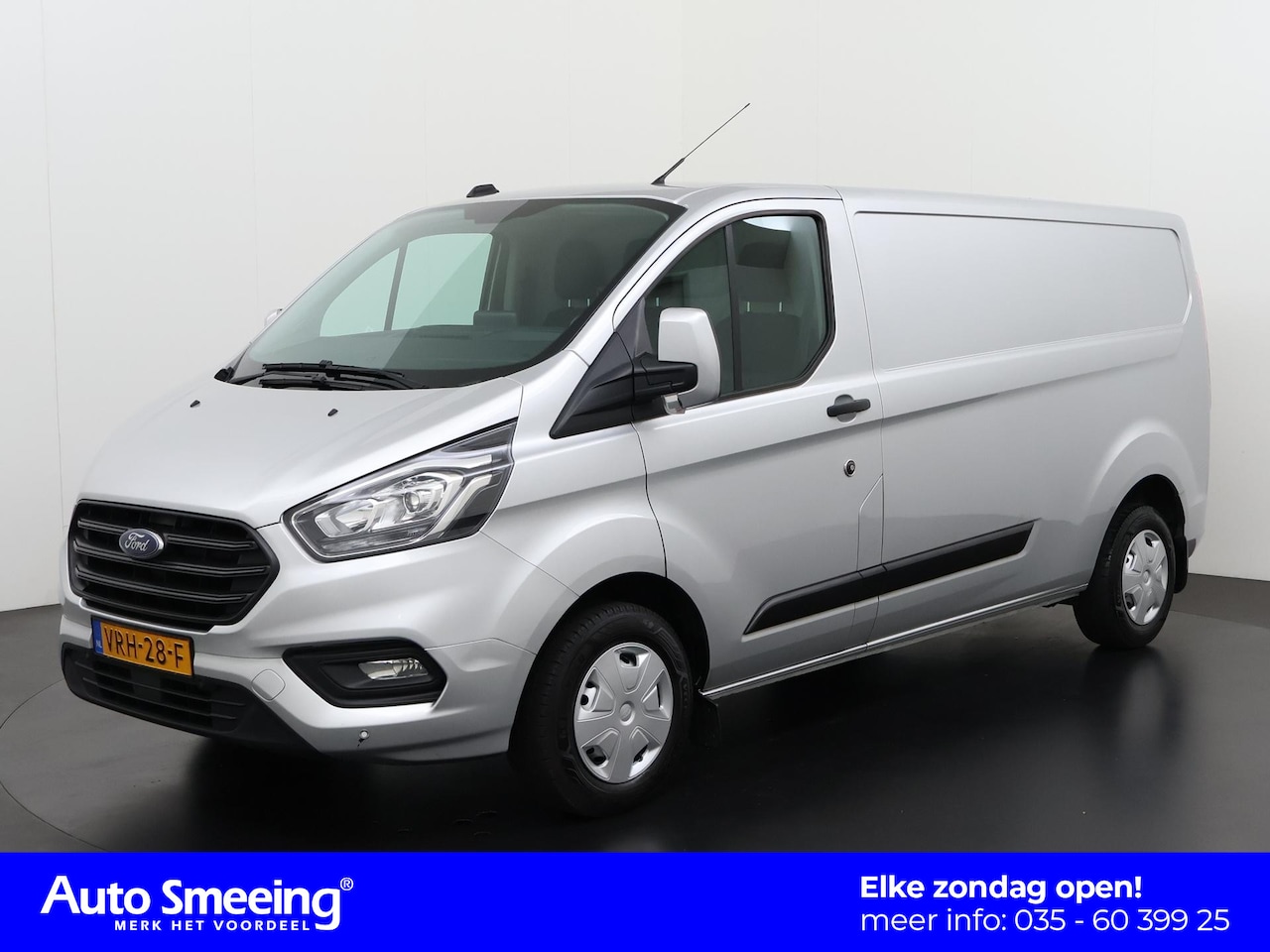Ford Transit Custom - 300 2.0 TDCI L2H1 Trend 105PK | Trekhaak | Schuifdeur | Navigatie | Parkeersensor | Zondag - AutoWereld.nl