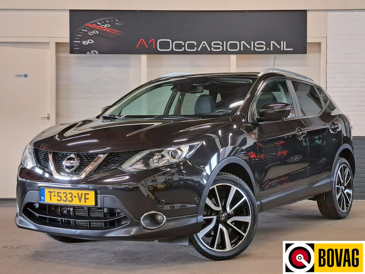 Nissan Qashqai - 1.2 Tekna + LEDER + PANODAK !! - AutoWereld.nl