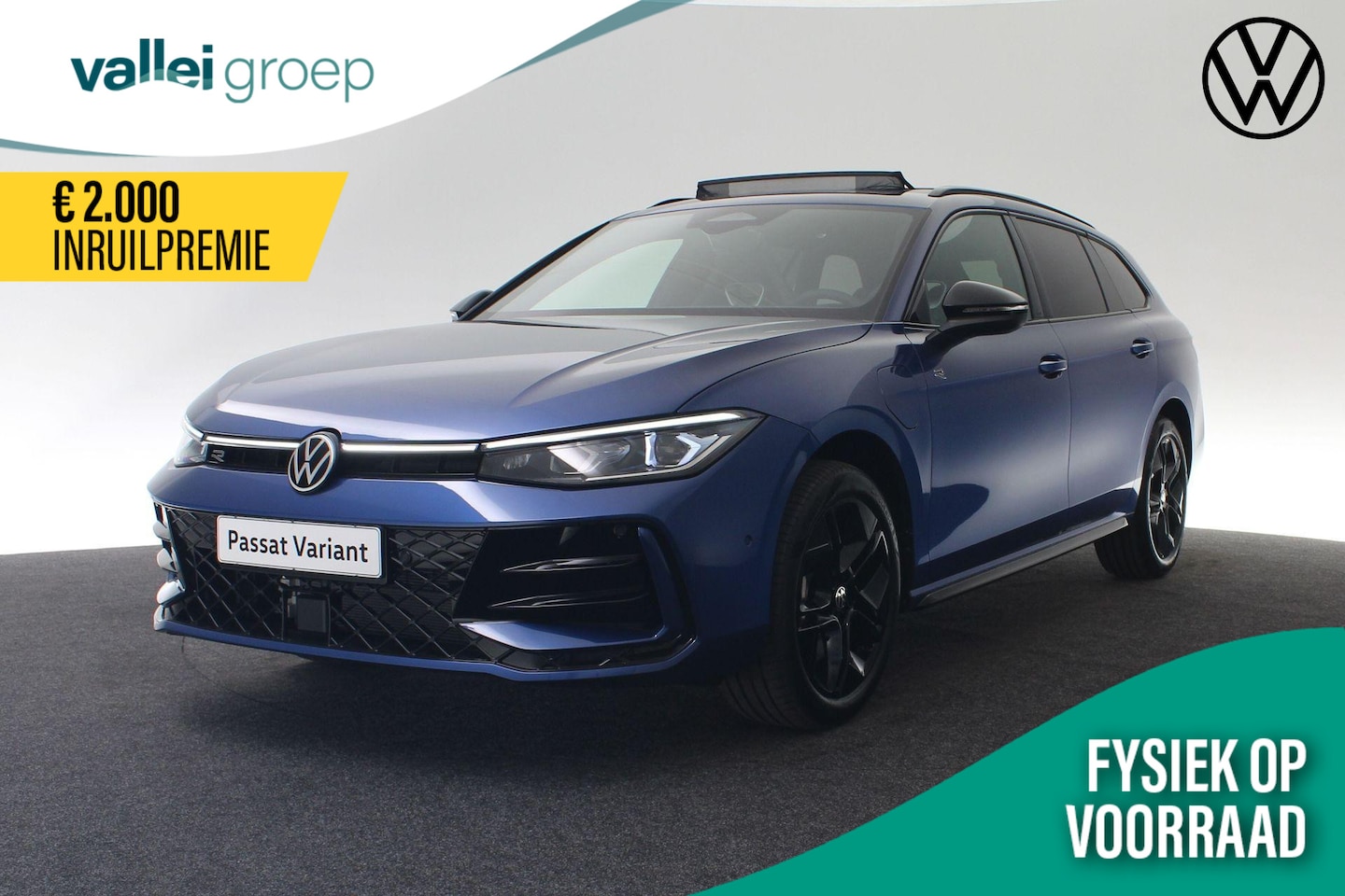 Volkswagen Passat Variant - R-Line-Edition 1.5 eHybrid 150 kW / 204 pk DSG | IQ Light | Camera | Stoelmassage | ACC | - AutoWereld.nl