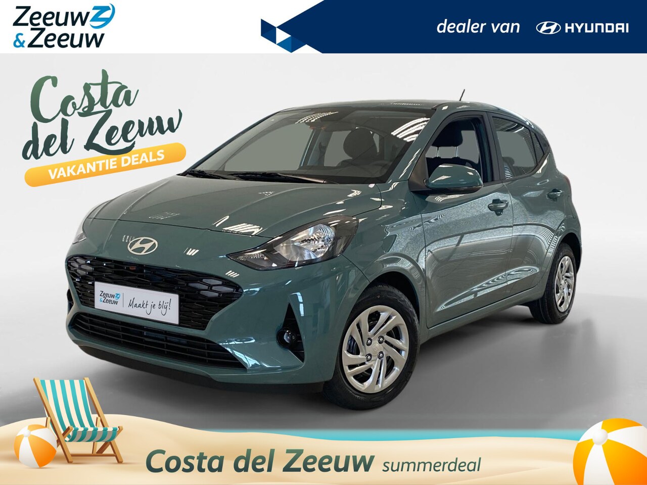Hyundai i10 - 1.0 COMFORT SMART | DIRECT LEVERBAAR | PRIJS INCL. WEGRIJVOORDEEL | - AutoWereld.nl