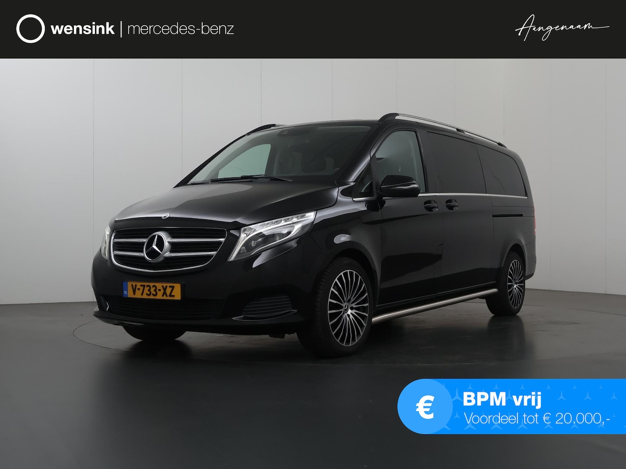Mercedes-Benz V-klasse - V250d XL L3 DC | AVANTGARDE | Aut. | LEDEREN BEKLEDING | CAMERA | TREKHAAK | STOELVERWARMI - AutoWereld.nl