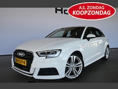 Audi A3 Sportback - 1.0 TFSI Sport S-Line Clima Cruise Control Navigatie LED Rijklaarprijs Inruil Mogelijk
