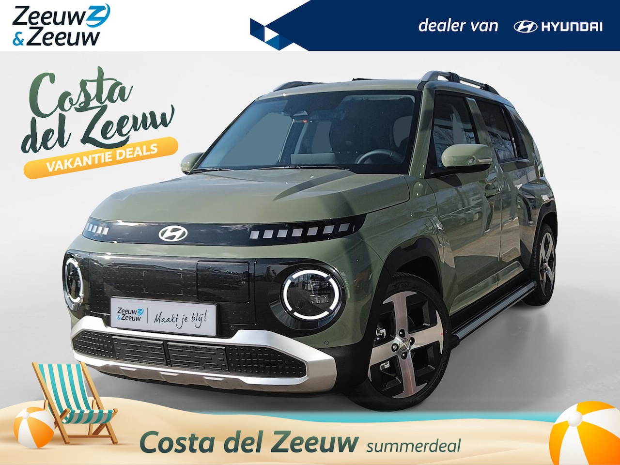 Hyundai Inster - Evolve 49 kWh RIJKLAAR 28.500,-| BOUWJAAR 2025 - AutoWereld.nl