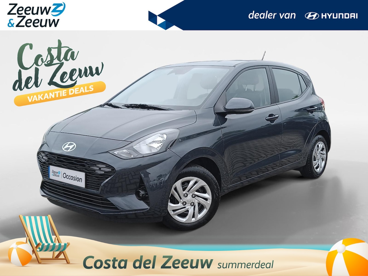 Hyundai i10 - 1.0 Comfort | i10 eruit, voordeel erin – grijp 'm bij Zeeuw & Zeeuw!| Op = op | Meerdere k - AutoWereld.nl