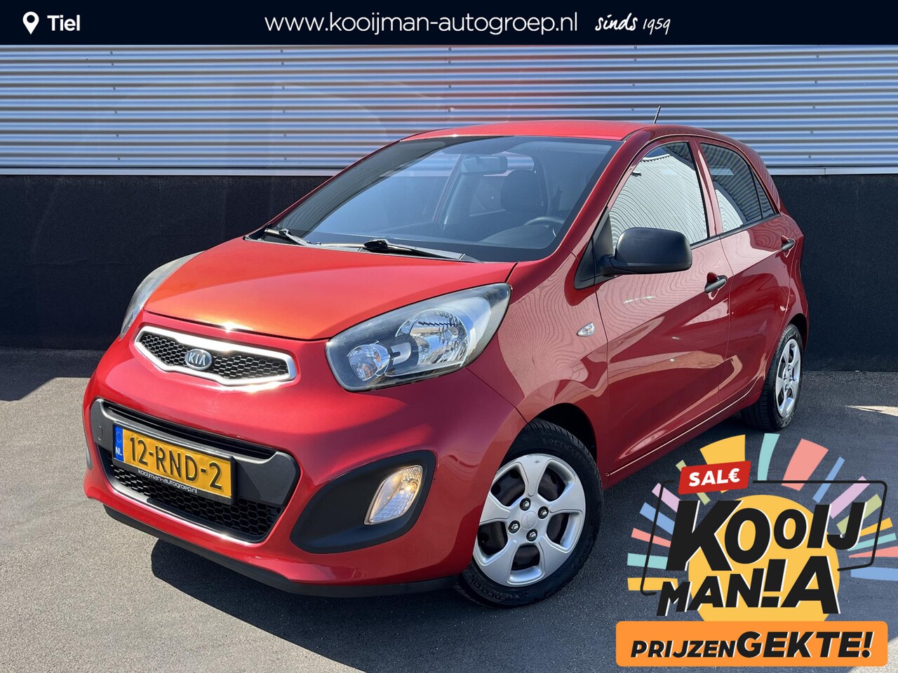 Kia Picanto - 1.0 CVVT Airco Trekhaak/Fietsendragerbeugel, Airco, Bluetooth, 5-deurs - AutoWereld.nl