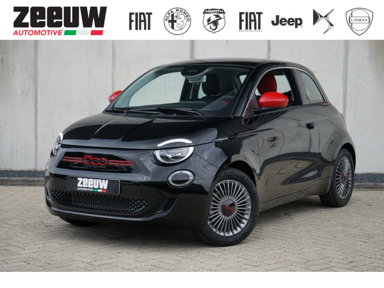 Fiat 500e - Red by Red | 16" | Carplay | Clima - AutoWereld.nl