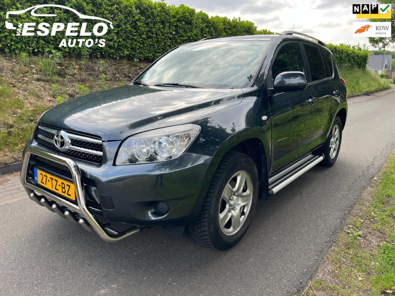 Toyota RAV4 - 2.0 VVTi Linea Terra 4WD, Nap, Historie, Led, Apple, Cruise, Pdc, trekhaak, Airco, Bullbar - AutoWereld.nl
