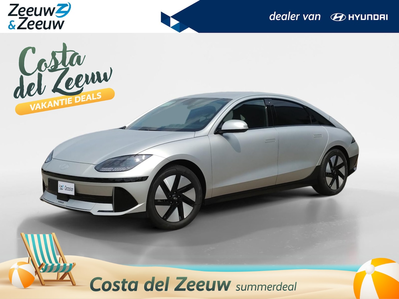 Hyundai IONIQ 6 - Connect AWD 77.4 kWh | MEGAKORTING!| NU € 45.995 RIJKLAAR | - AutoWereld.nl