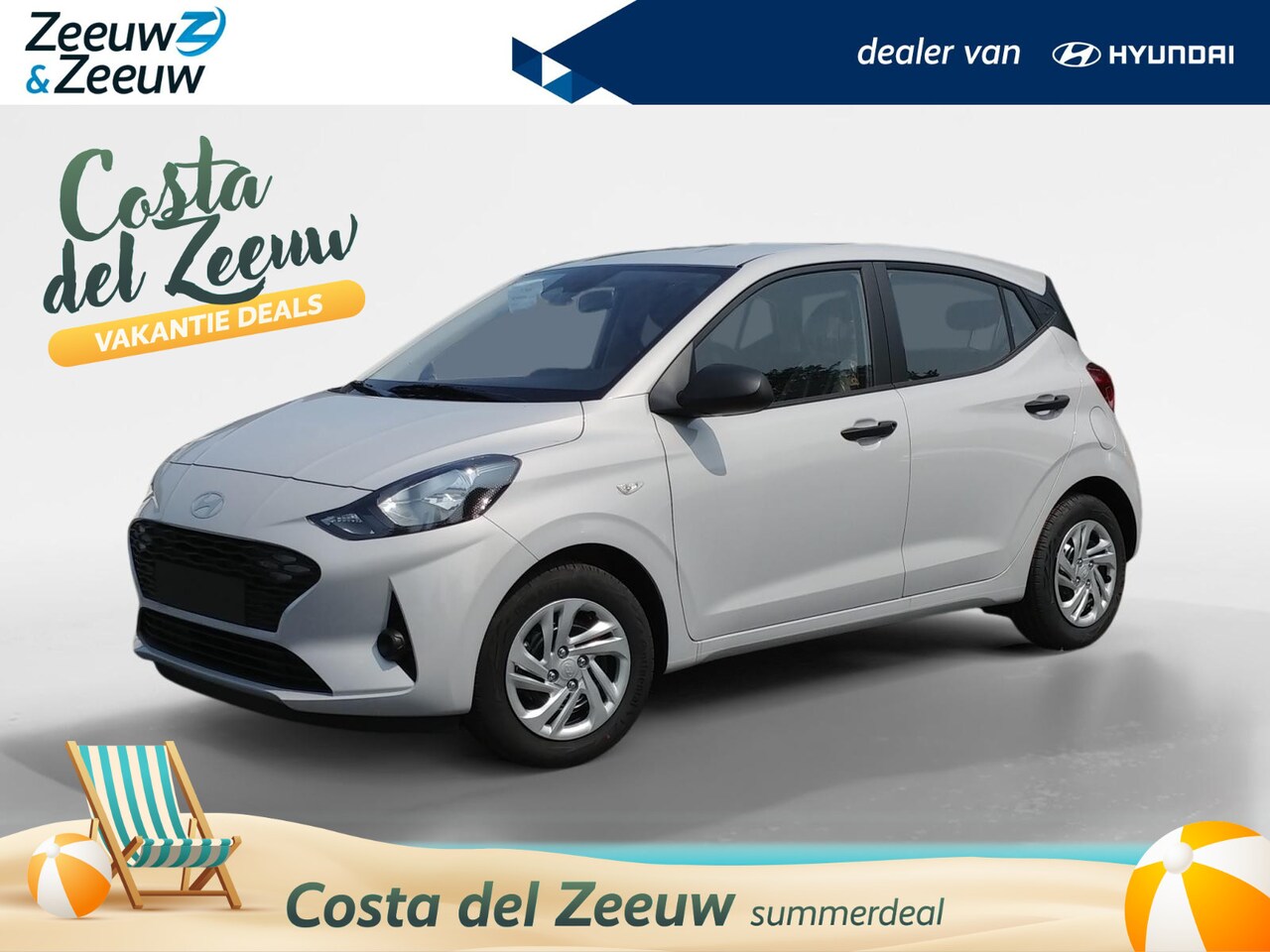 Hyundai i10 - 1.0 Comfort | i10 eruit, voordeel erin – grijp 'm bij Zeeuw & Zeeuw!| OP=OP | Meerdere kle - AutoWereld.nl
