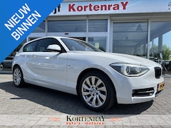 BMW 1-serie - 114i Business+ Sport Line/leder/airco/bi xenon/navi/cruise control/net grote beurt gehad i