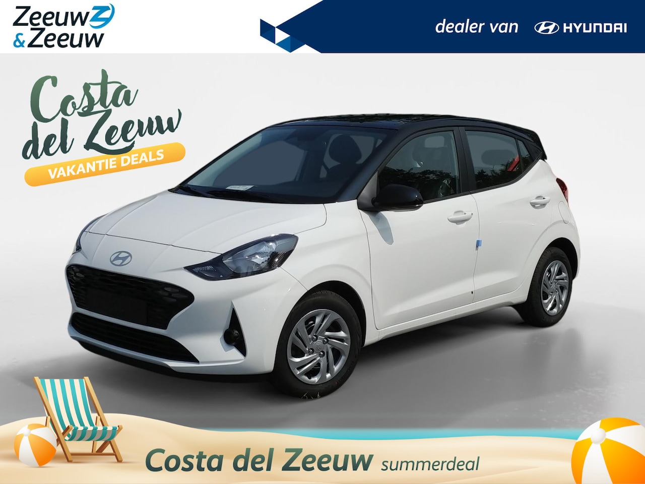 Hyundai i10 - 1.0 Comfort Smart | i10 eruit, voordeel erin – grijp 'm bij Zeeuw & Zeeuw!| OP=OP | Meerde - AutoWereld.nl