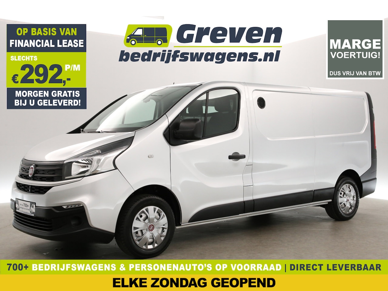 Fiat Talento - 1.6 MJ L2H1 | MARGE! | Trekhaak 3 Persoons Elektrpakket Schuifdeur - AutoWereld.nl